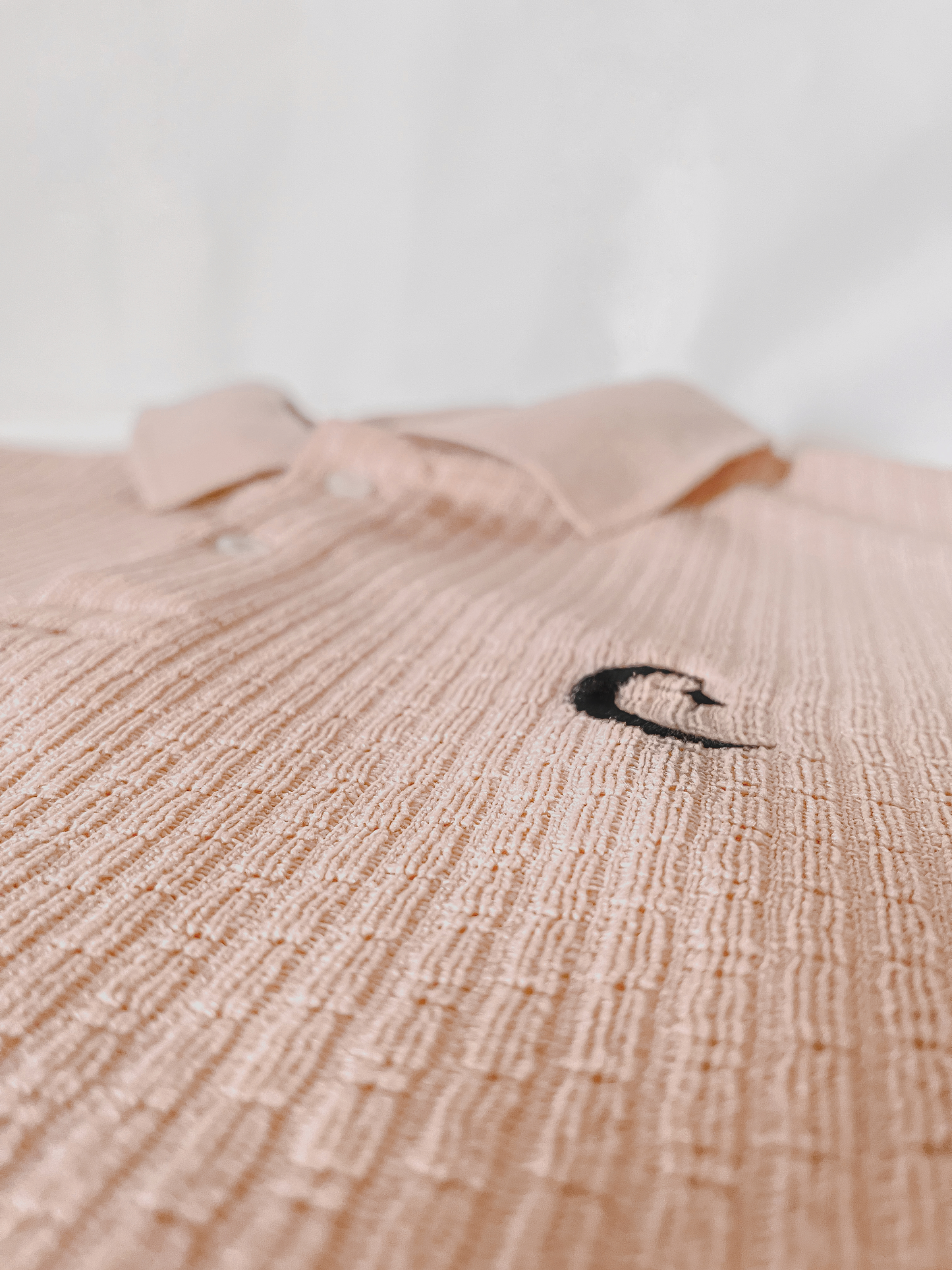 POLO CAMISERO VELOUR PREMIUM BEIGE